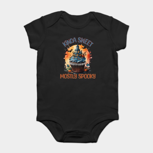 Kinda Sweet Mostly Spooky Baby Bodysuit by Luxinda